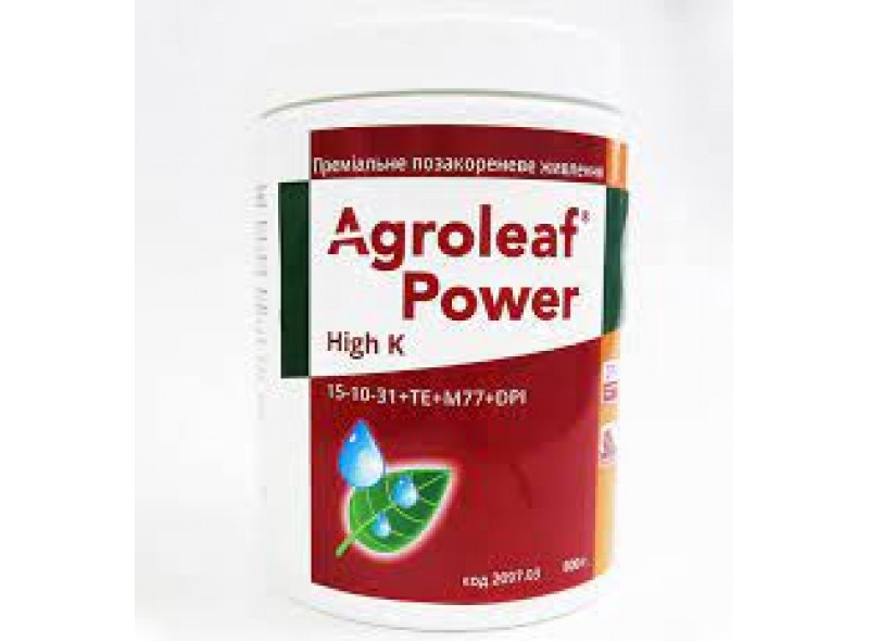 Добриво Agroleaf Power 15-10-31+МЕ, 0,8 кг Добриво Agroleaf Power 15-10-31+МЕ, 0,8 кг